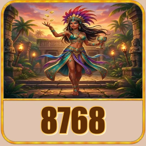 8768